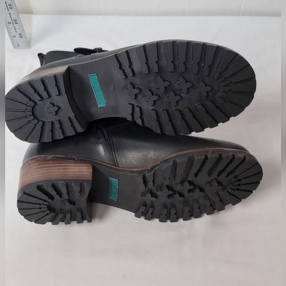 David Tate Palmar Boot Women's Black Nubuck Leather Size 10WW - Picture 6 of 11